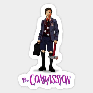 Umbrella Academy The Commission - Bloody Five Sticker
